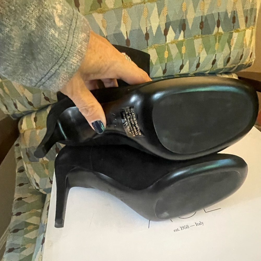 New nIB AGL ITALY Michelle bootie boots sz 37.5 6.5/7 $520 rtl - Picture 7 of 9